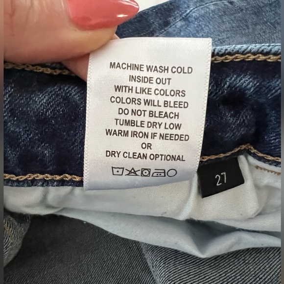 Flying Monkey / Express High Waisted Stretch Boyfriend Jeans. Size: 27 Brand New - Picture 7 of 15